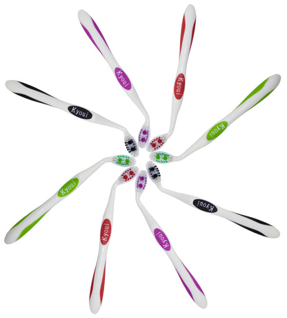 Kyoui Adults (#40) - Angled Toothbrush for Adults - Kyoui