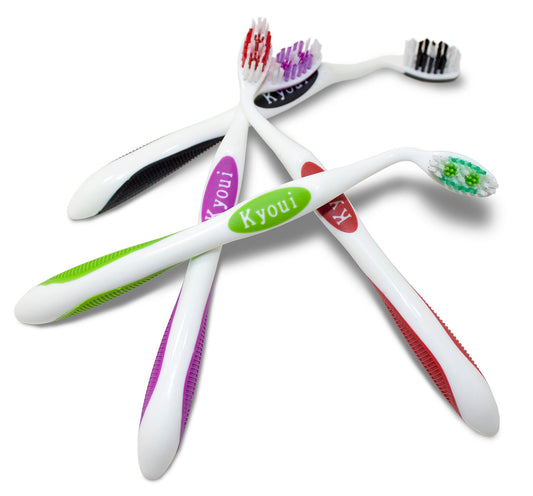 Kyoui Adults (#40) - Angled Toothbrush for Adults - Kyoui